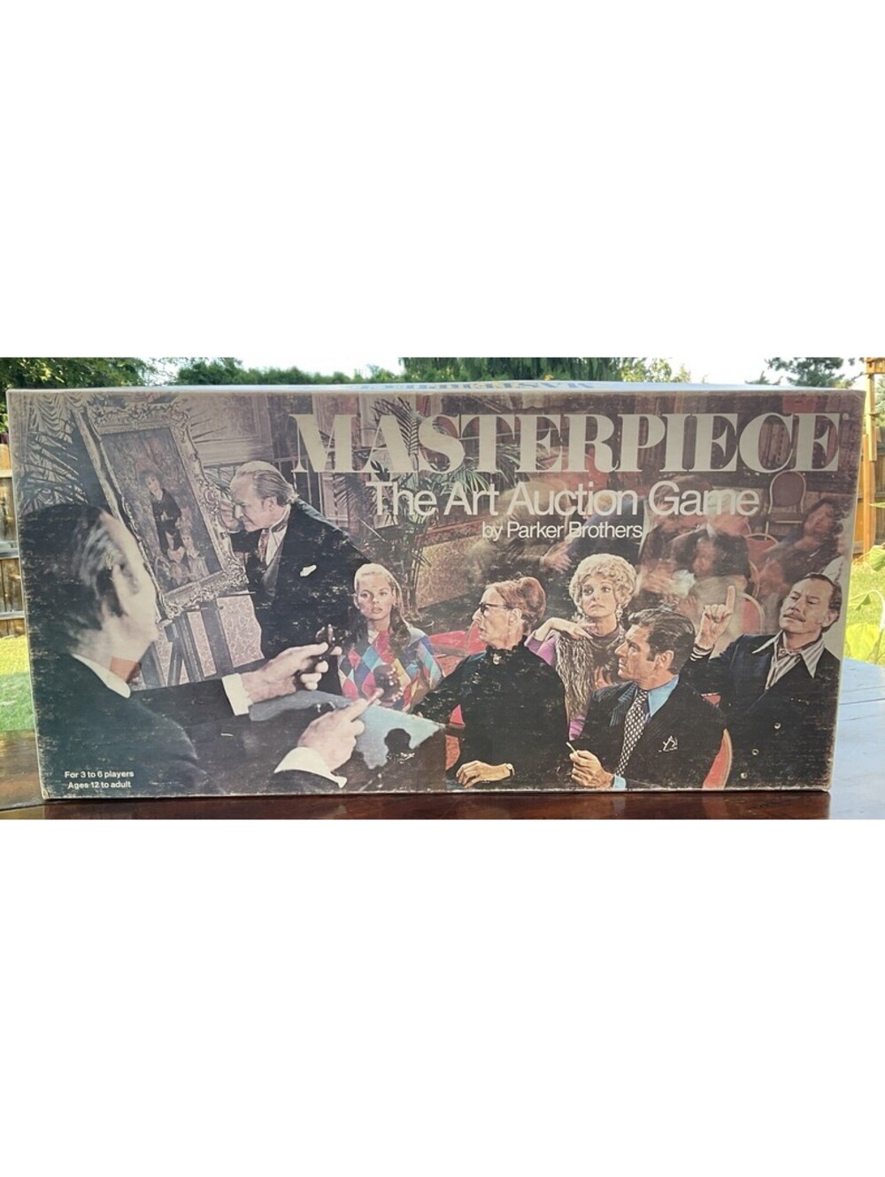 Vintage 1970 Masterpiece The Art Auction Game By Parker Brothers Complete